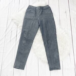 Vintage Guess Women's Black Side Zip Cotton Jeans Size 28‎